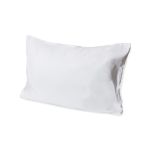 Protector para Almohada Protect360, Cierre de Zip, Impermeable, Antimicrobiano, Estándar de 21x27, Blanco